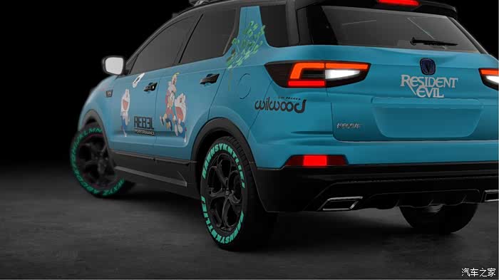 用cs55把运动诠释到极致cs55改装案例欣赏