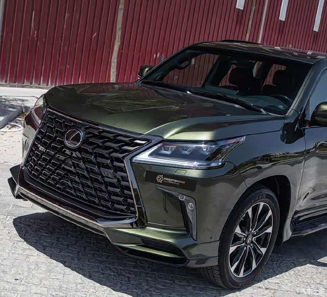 霸气的造型 奢华的运动气场 雷克萨斯lx570s