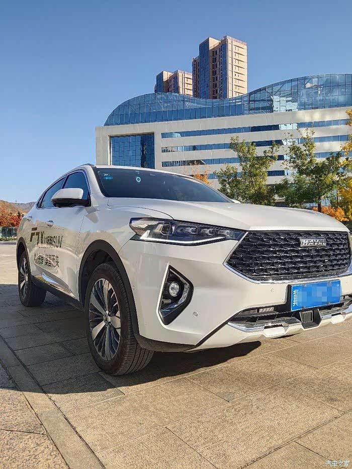 闲来无事做开着哈弗f7x极智轿跑出去溜一圈儿