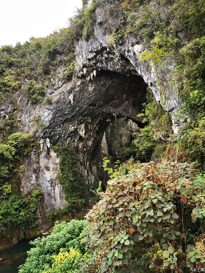 桂林兴安县游记三cs75探索不为人知超壮观免费景点白石乡天生桥