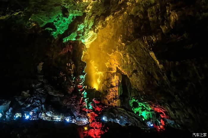 自驾游家乡美景黎明通天河.