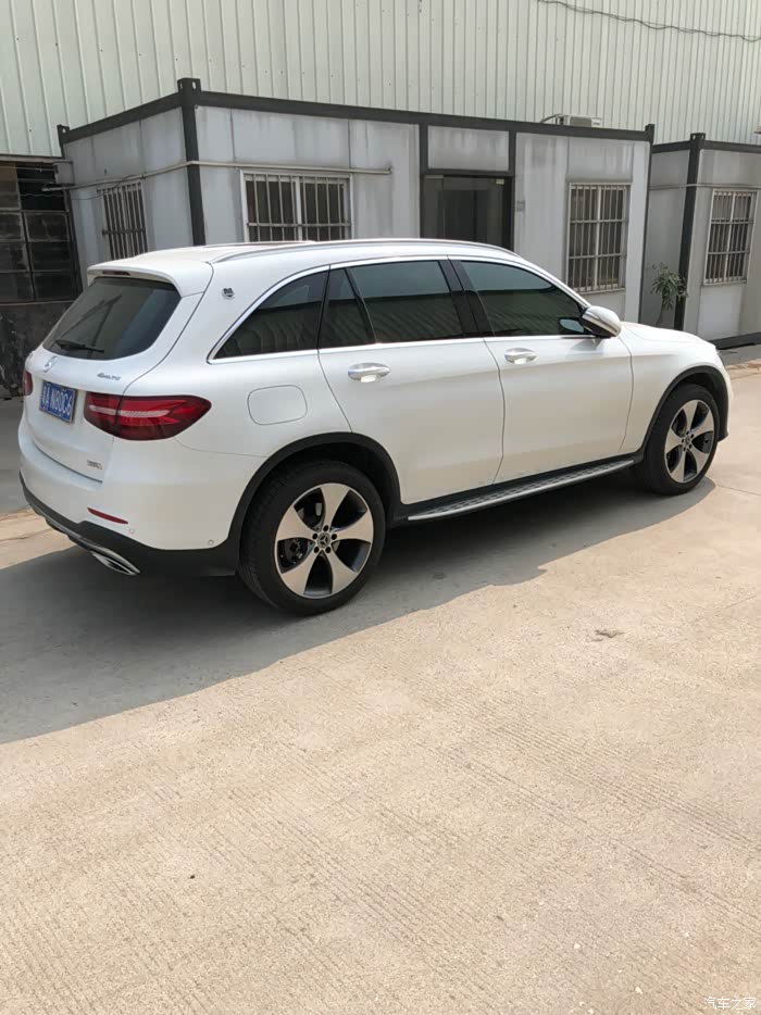 【图】发一个glc300豪华 北极白 提车作业_奔驰glc论坛_汽车之家论坛