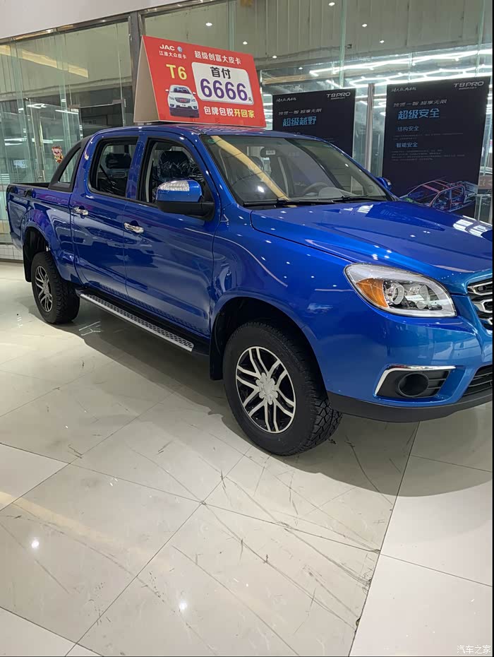 走进江淮皮卡t6