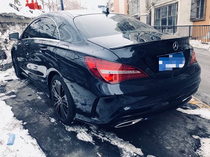 【图】cla200时尚,钙石蓝_奔驰cla论坛_汽车之家论坛