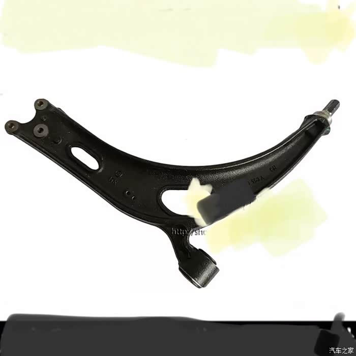 途昂改铝下摆臂羊角
