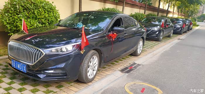 陕西红旗车友会--婚礼车队