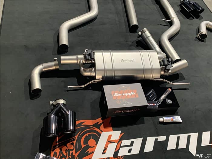 小试牛刀新款宝马325li排气升级作业carmyth卡麦斯排气
