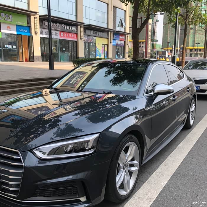 【图】慢出19款a5 曼哈顿灰 高功率_奥迪a5论坛_汽车之家论坛