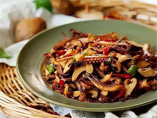 敢发就敢送#豆瓣鸡和辣炒鱿鱼须