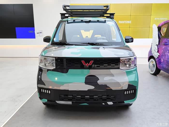 【迎暖春送积分】2021上海车展五菱宏光miniev媒体改装