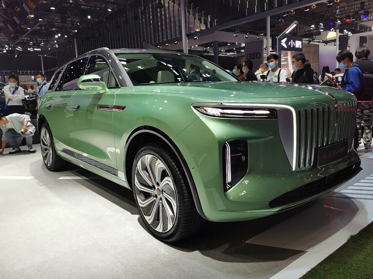 【图】红旗e-hs9首发亮相北京国际车展_红旗hs7论坛_汽车之家论坛