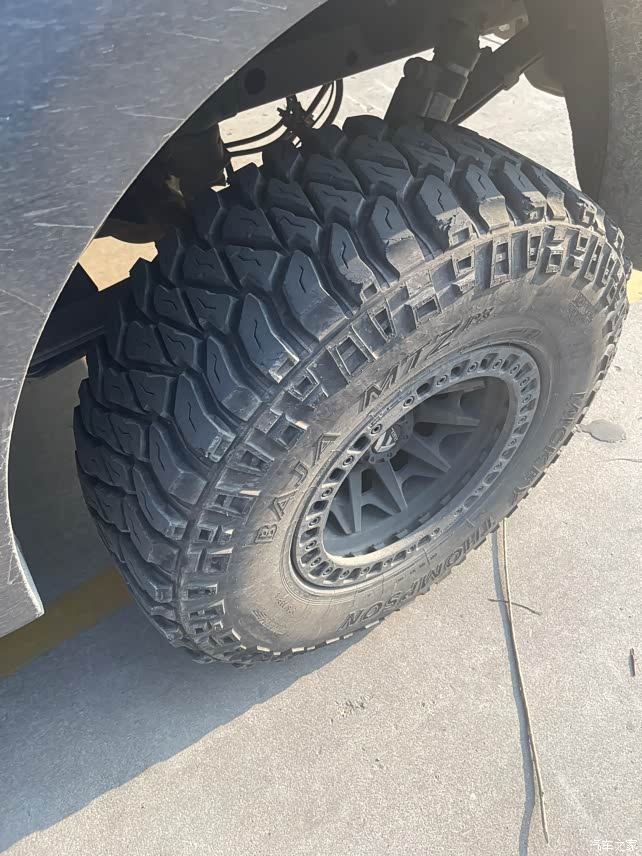 【图】出售猛禽米奇汤姆森正品轮胎4条 ._福特皮卡论坛_汽车之家论坛