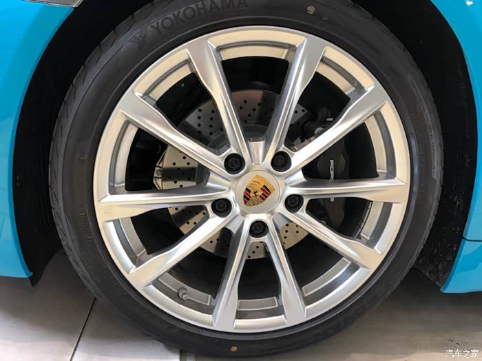 【图】为毛我的车轮胎是优科豪马的……_保时捷718论坛_汽车之家论坛