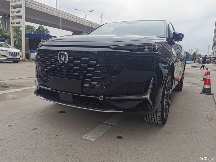 【图】黑武士unik,车好看了什么颜色都好看_长安uni-k论坛_汽车之家