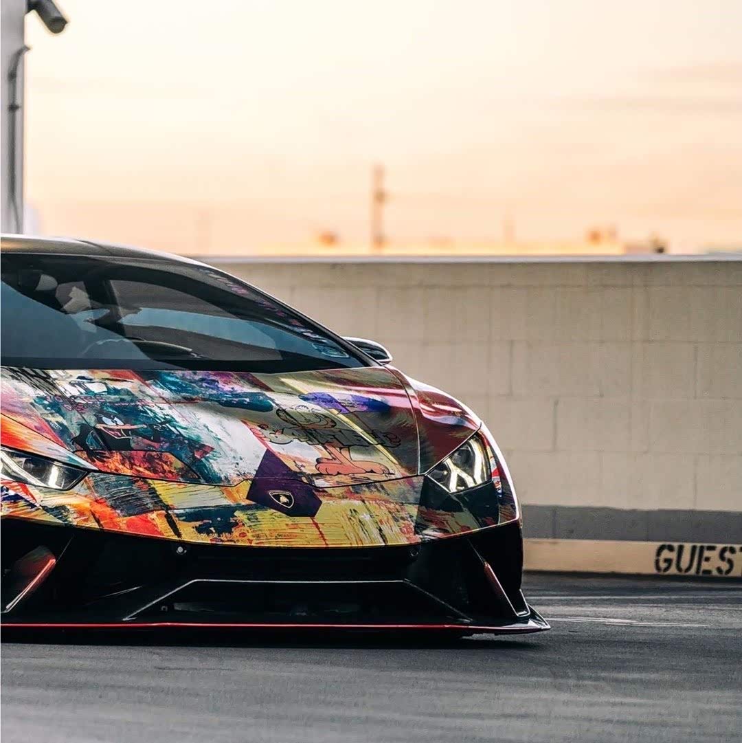 这种个性涂装真适合他