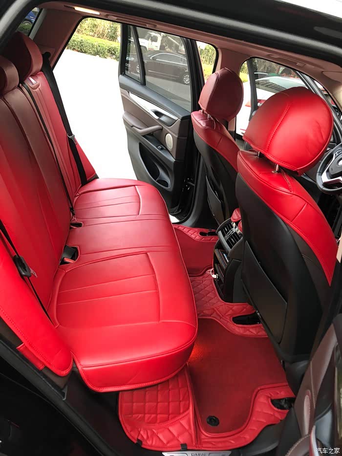 【图】内饰篇,大红色_宝马x5(进口)论坛_汽车之家论坛