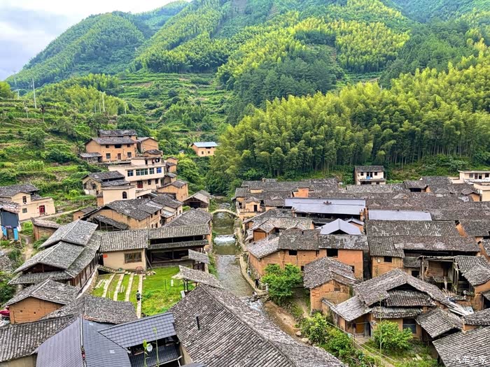 昂科威自驾丽水之松庄村亲子游网红村打卡