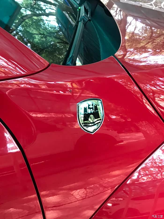 红甲1197德产原厂配套翼子板狼堡标沃尔夫斯堡市徽