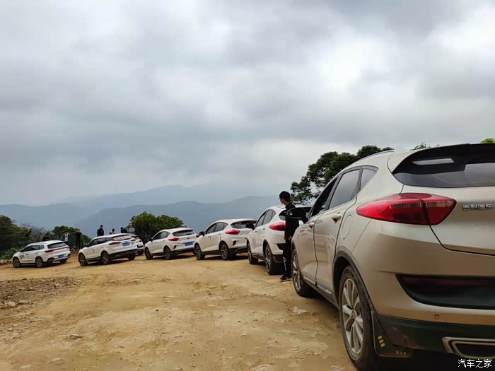 惠州帝豪gs车友会大南山越野自驾游