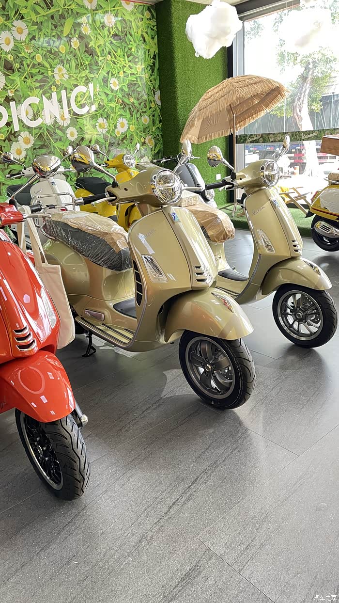 庆祝意大利夺冠喜提vespagts300