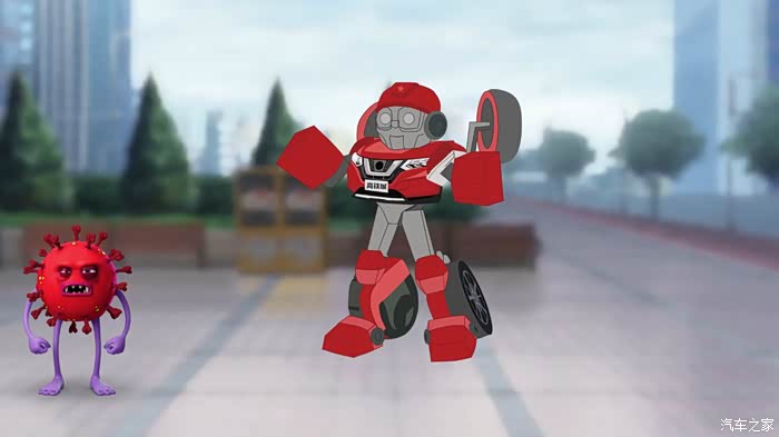 高铁城动漫东风日产奇骏抗疫战车出世