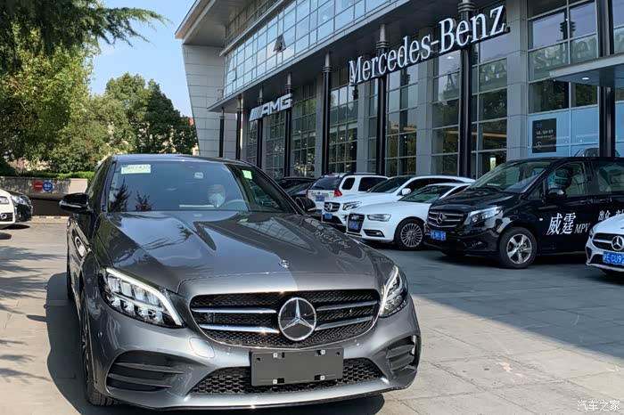 迟来的小灰奔驰c260标轴提车作业