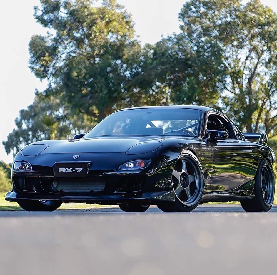 马自达rx-7 fd转子女神.