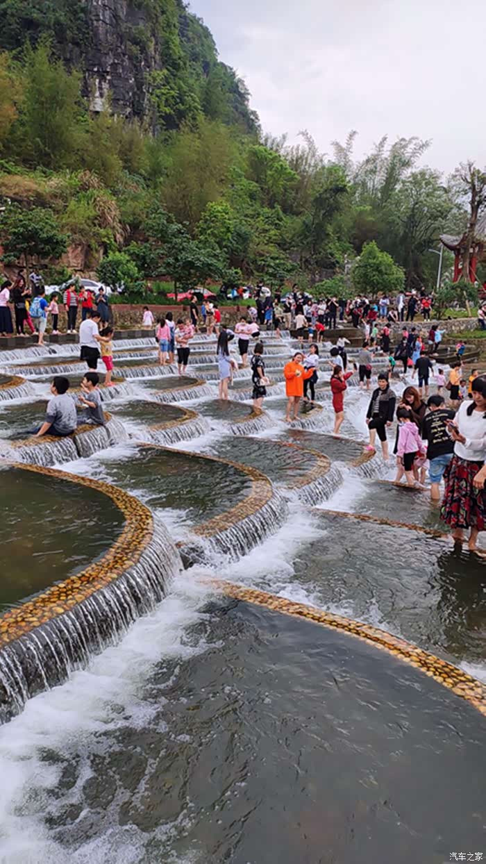 抖音网红地打卡杨村鱼鳞坝