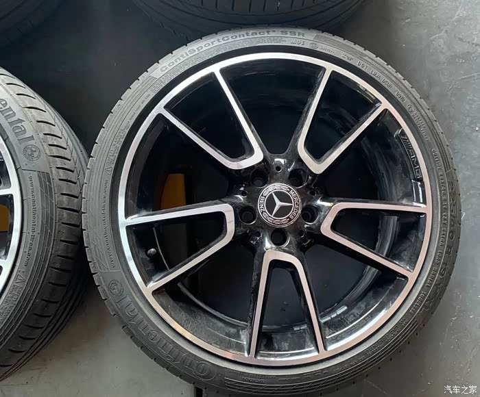 19寸奔驰amg- c43原厂轮毂轮胎