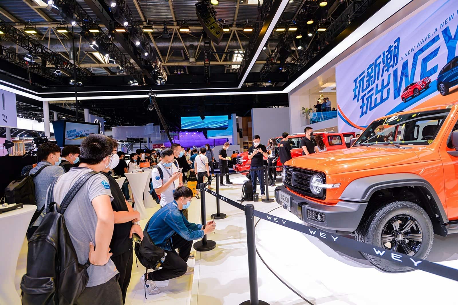 长城汽车好多车型在北京车展亮相