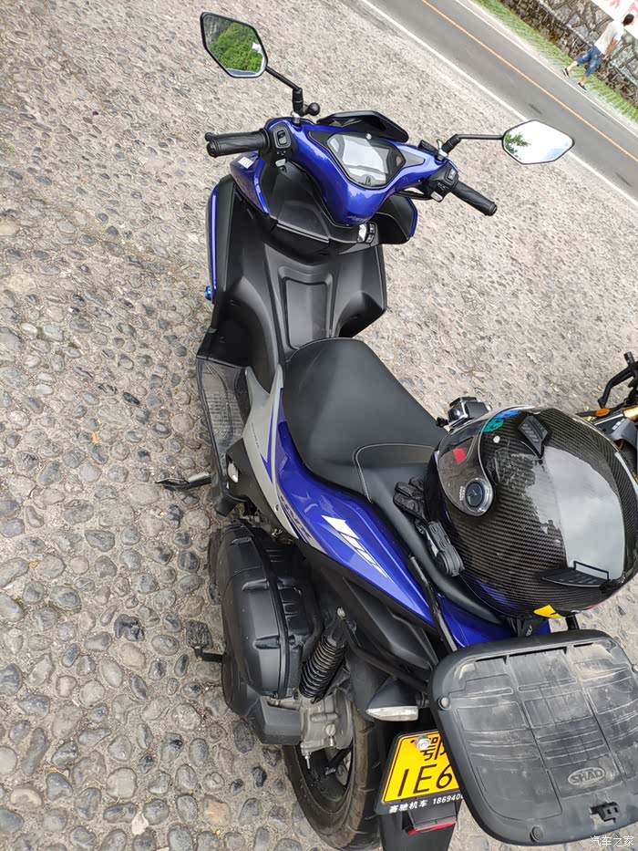 雅马哈准备发力了弯梁踏板aerox155确定进口