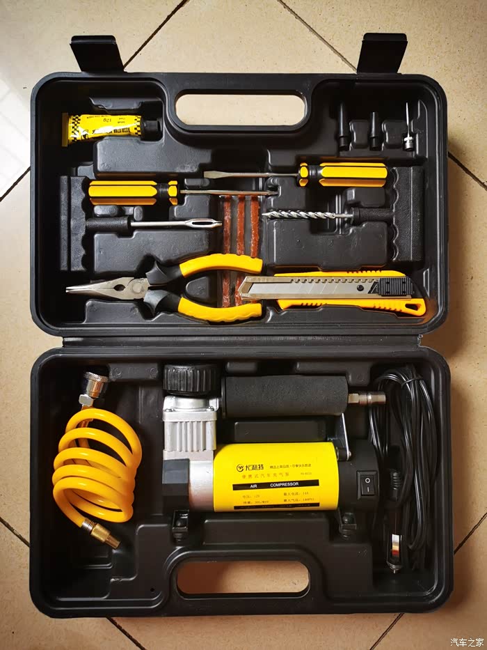 【图】晒一晒汽车之家周边:车载工具箱_湖南论坛_汽车之家论坛