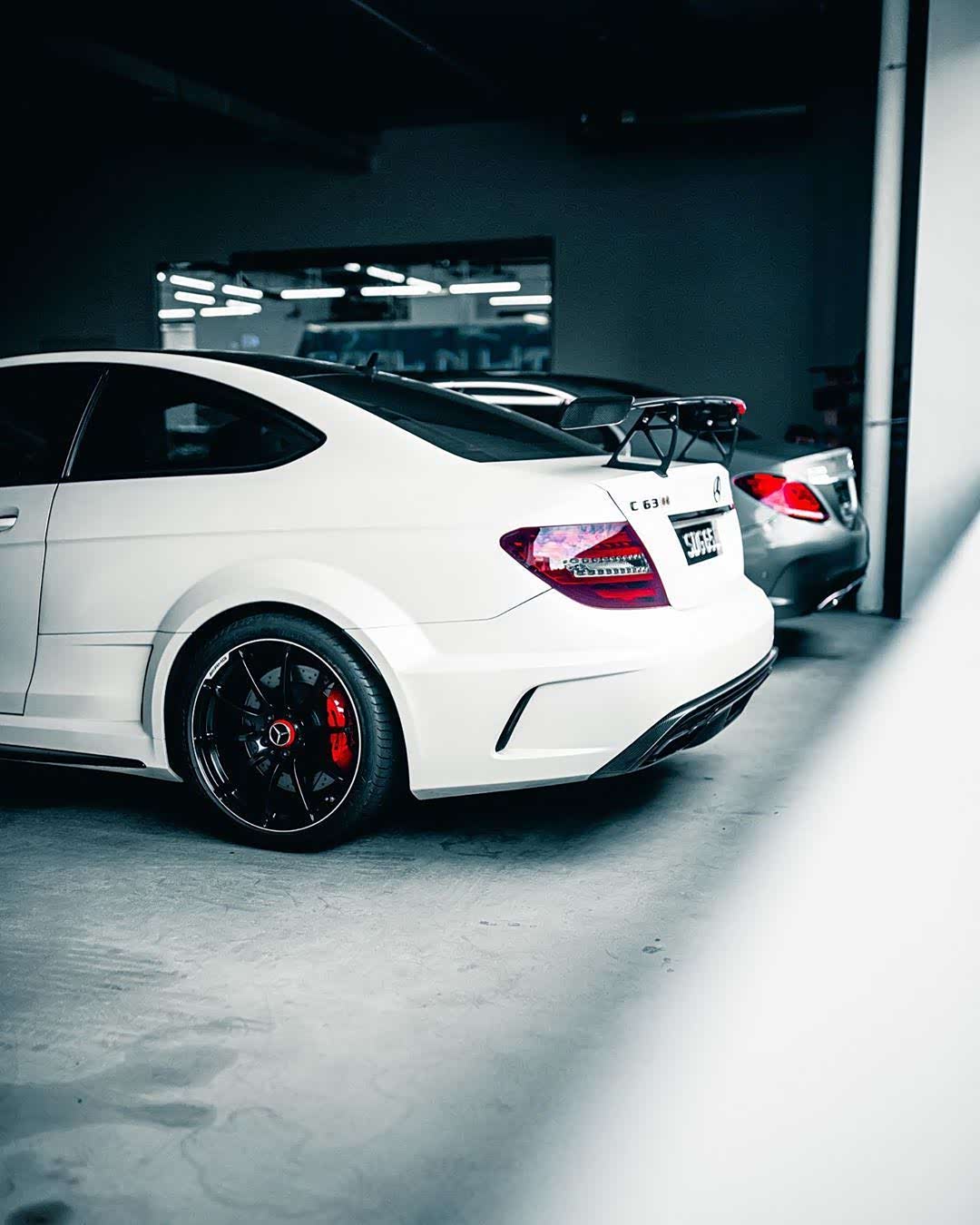 bs的奔驰 c63 amg可真香啊