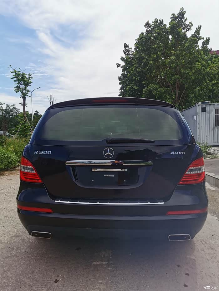 11年一手奔驰r500l孤品一处补漆原版原漆