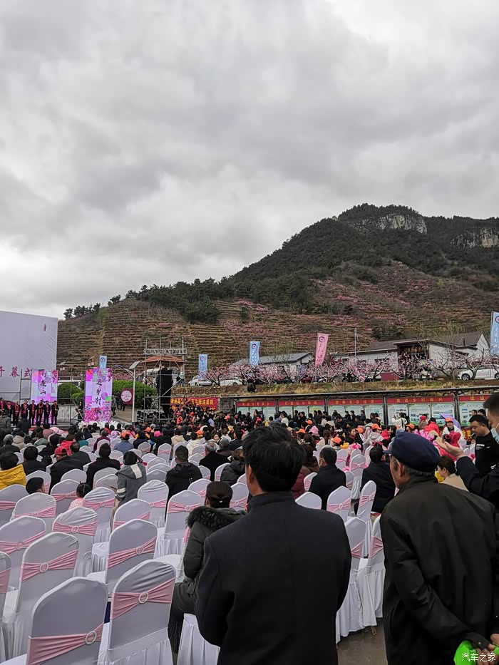 参加沂蒙山旧寨桃花节