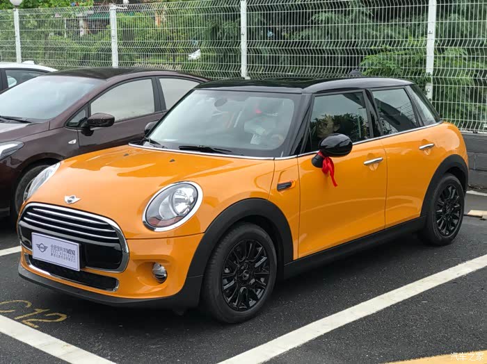 【图】cooper五门熔岩橙提车_mini论坛_汽车之家论坛