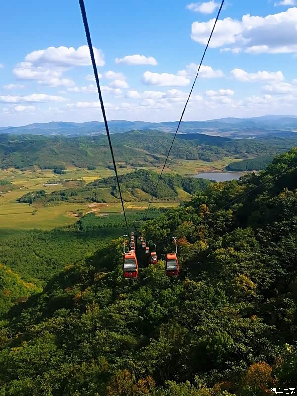 荣威950自驾游拉法山森林公园