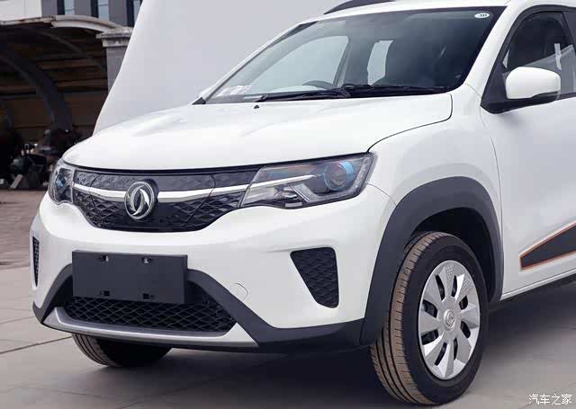 东风微型车ex1整体很简洁硬朗前脸造型很干练