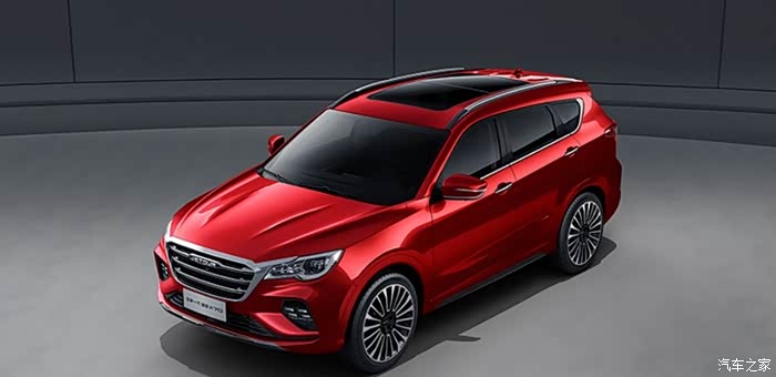 捷途的x70火山红 真的是好看到爆了