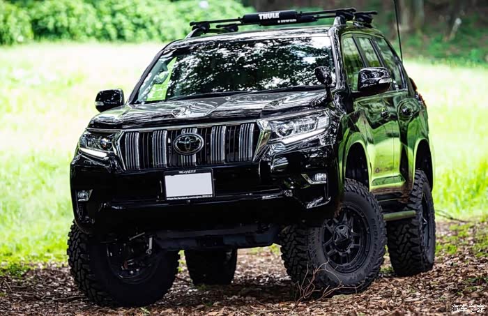 以我看来, 18款黑武士霸道是历代霸道黑色典范,抵制白色加价