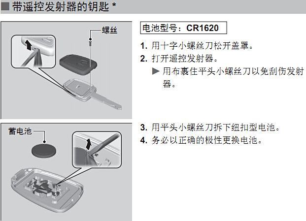 飞度车钥匙电池型号图片