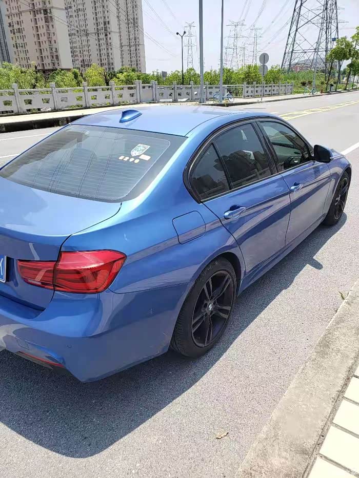 【图】出个人自用17款320im运动蓝色标轴_宝马3系论坛_汽车之家论坛