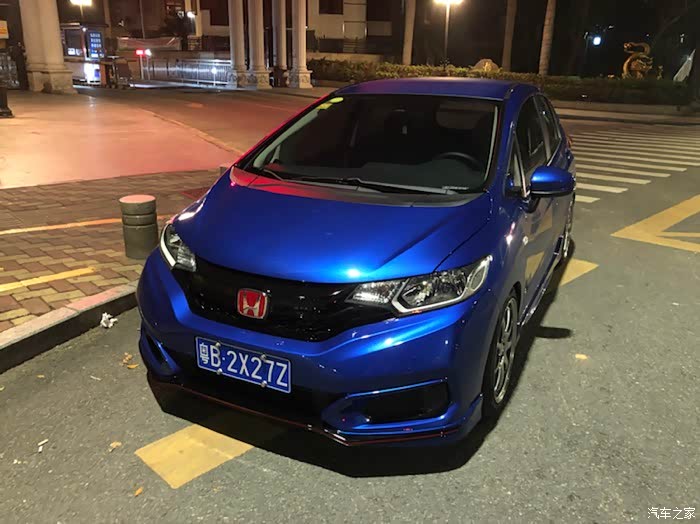 【图】深圳18款 gk首改 第一台海洋蓝 多图_飞度论坛_汽车之家论坛