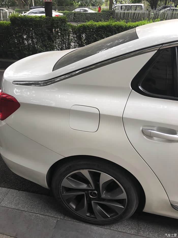 尊享5ls 液体玻璃 和珍珠白补漆修复