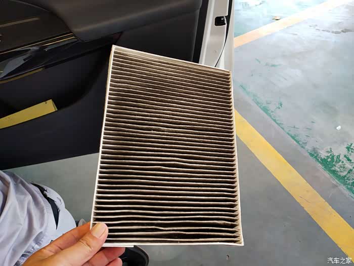 【图】给我的全新一代ax7换空调滤芯_东风风神ax7论坛_汽车之家论坛