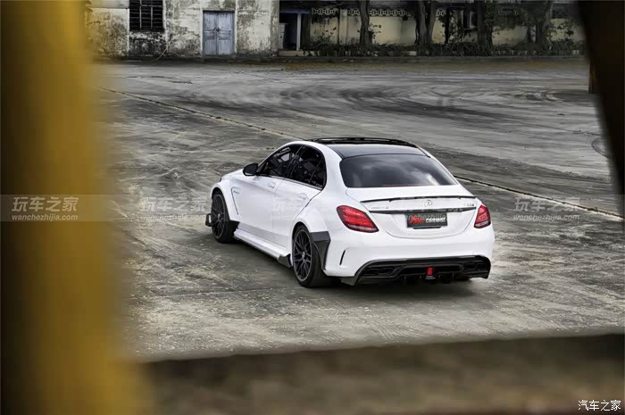 【图】分享一套改的很好看的c63宽体_奔驰amg论坛_汽车之家论坛