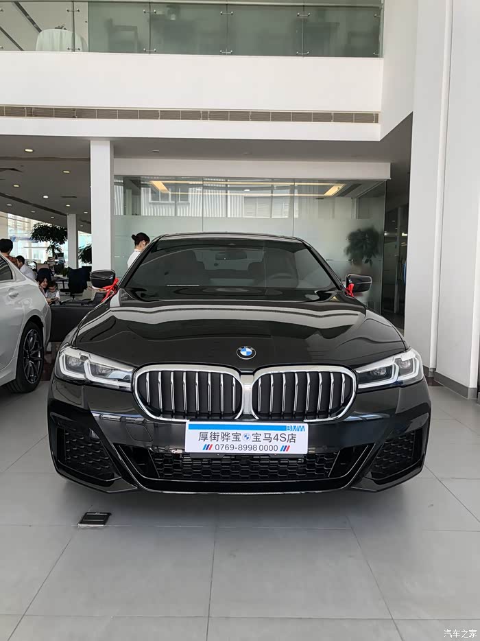 【图】525li运动宝石青,摩卡内提车作业!_宝马5系论坛_汽车之家论坛