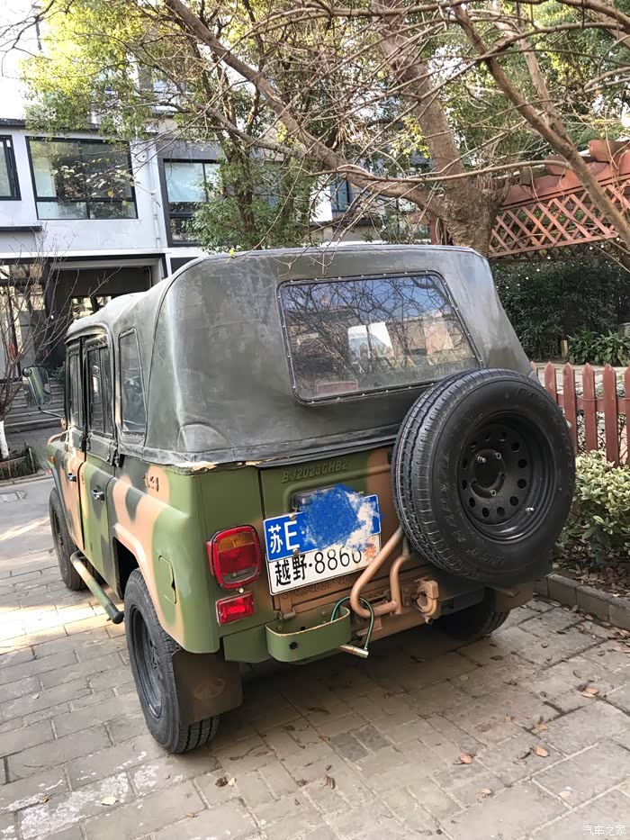 【图】北京212 迷彩色 一体箱国四 15年上牌_二手车论坛_汽车之家论坛