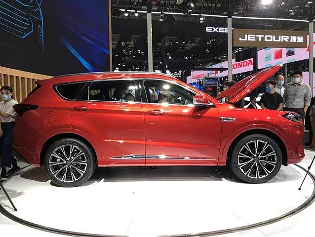 在2020北京车展上,新款捷途x70 plus正式发布