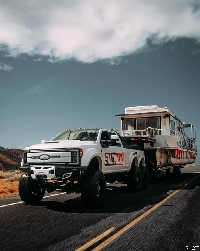 福特f550 lariat 6x6威武霸气.